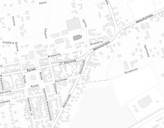 Mapa z adresem organizacji