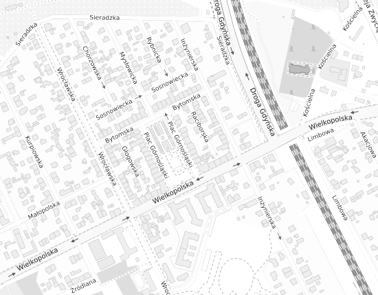 Mapa z adresem organizacji