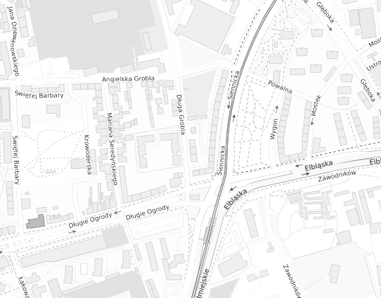 Mapa z adresem organizacji