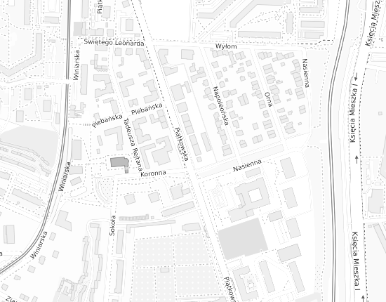 Mapa z adresem organizacji