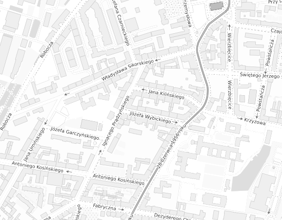 Mapa z adresem organizacji