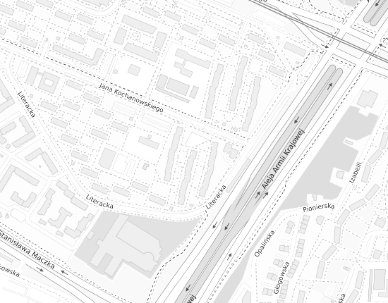 Mapa z adresem organizacji