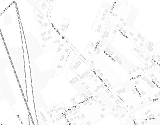 Mapa z adresem organizacji