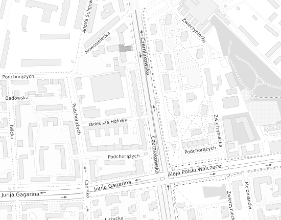 Mapa z adresem organizacji