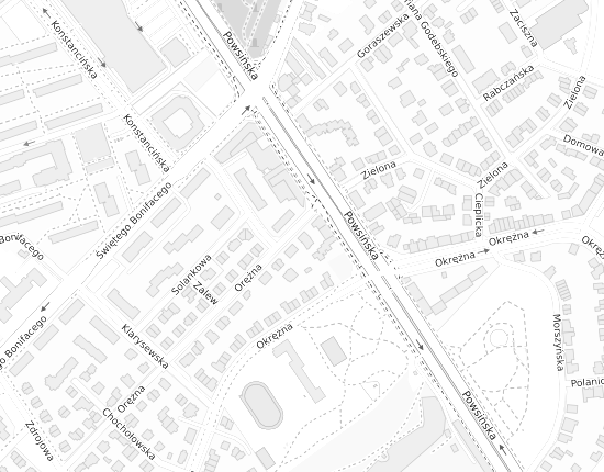 Mapa z adresem organizacji
