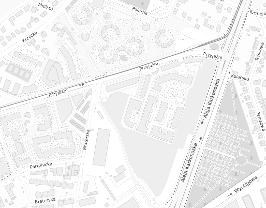 Mapa z adresem organizacji