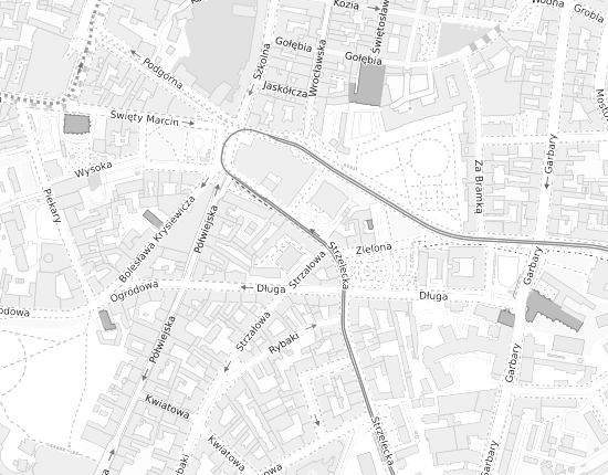 Mapa z adresem organizacji