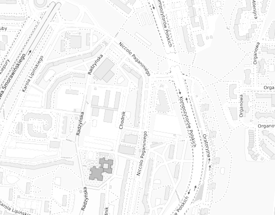 Mapa z adresem organizacji