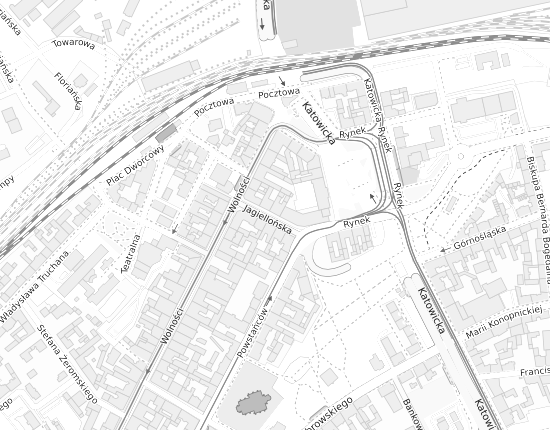 Mapa z adresem organizacji