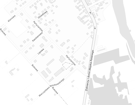 Mapa z adresem organizacji