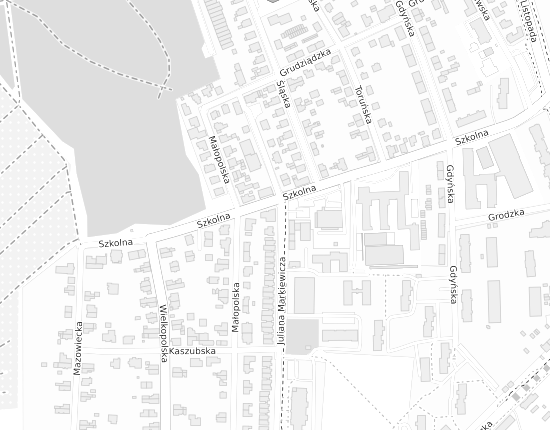 Mapa z adresem organizacji