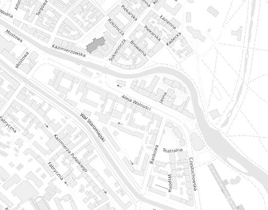 Mapa z adresem organizacji