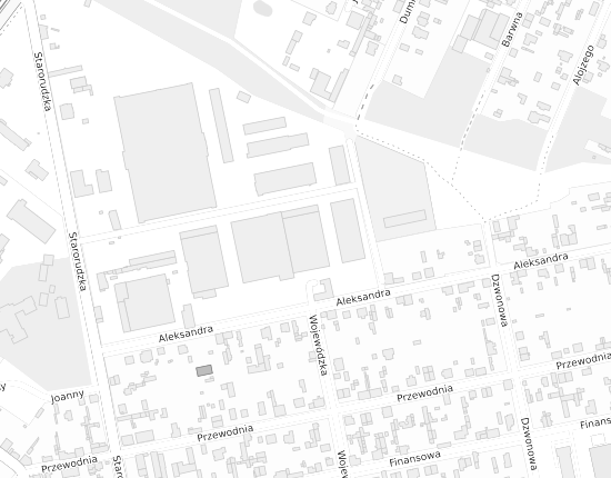 Mapa z adresem organizacji