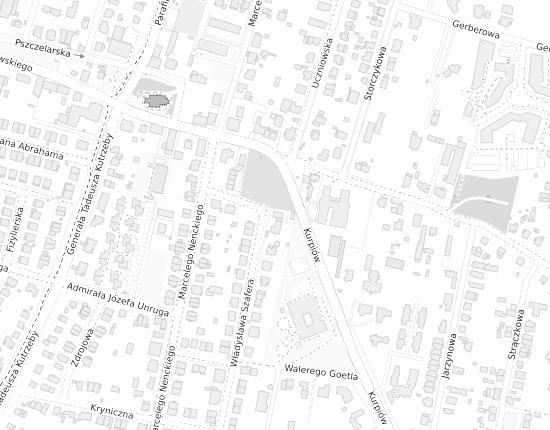 Mapa z adresem organizacji