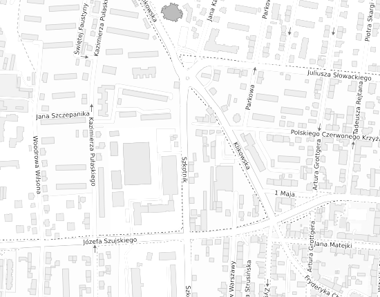 Mapa z adresem organizacji