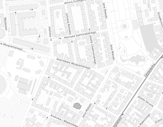 Mapa z adresem organizacji