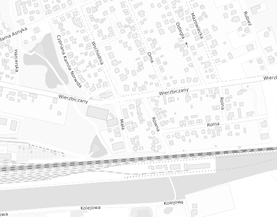 Mapa z adresem organizacji