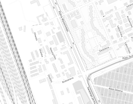Mapa z adresem organizacji