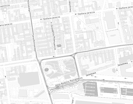 Mapa z adresem organizacji