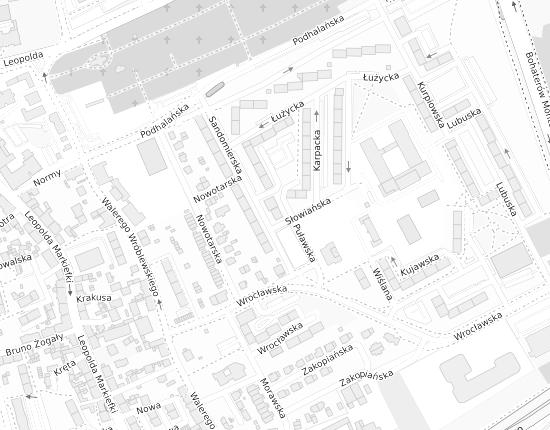 Mapa z adresem organizacji