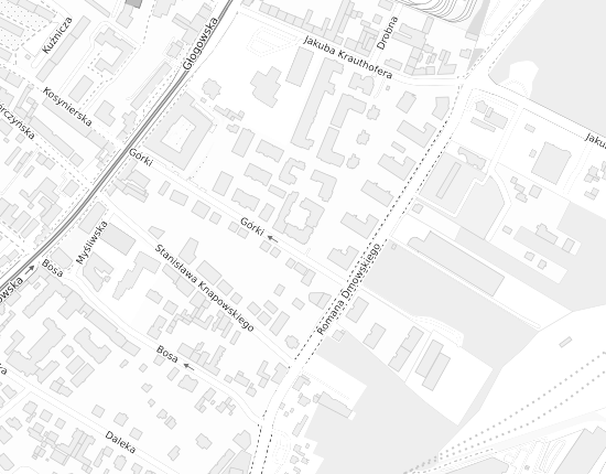 Mapa z adresem organizacji