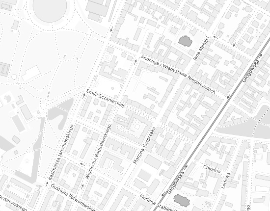 Mapa z adresem organizacji