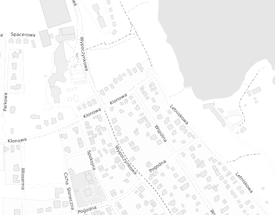 Mapa z adresem organizacji