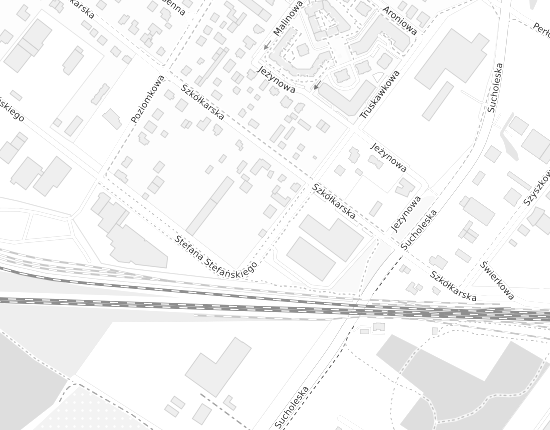 Mapa z adresem organizacji