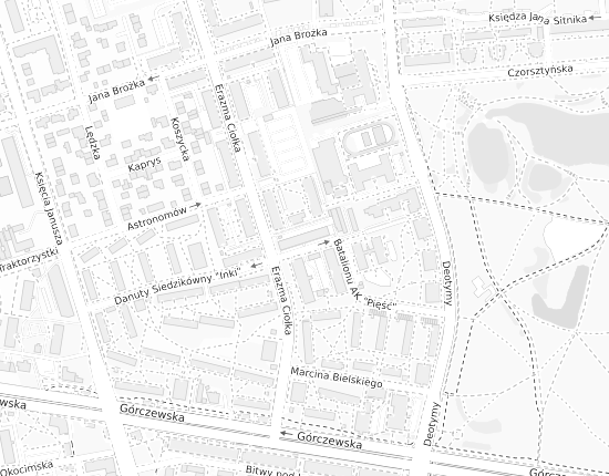 Mapa z adresem organizacji