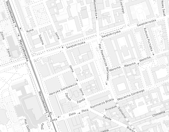 Mapa z adresem organizacji