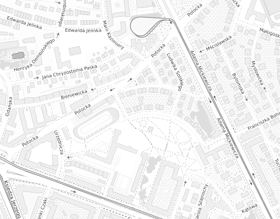 Mapa z adresem organizacji