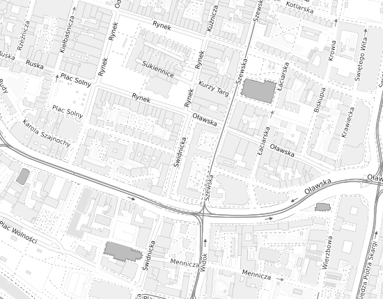 Mapa z adresem organizacji