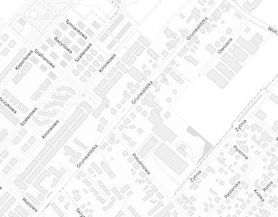 Mapa z adresem organizacji