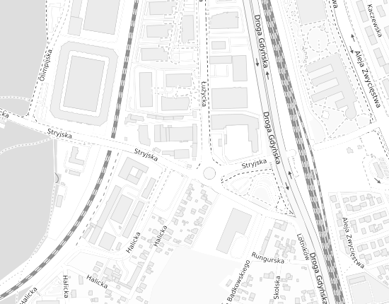 Mapa z adresem organizacji