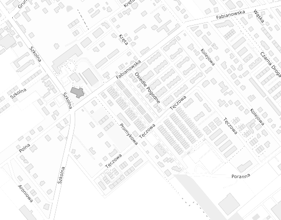 Mapa z adresem organizacji