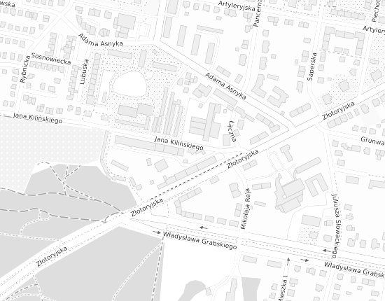 Mapa z adresem organizacji
