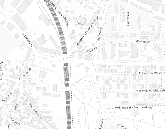 Mapa z adresem organizacji