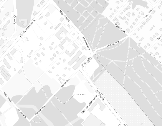 Mapa z adresem organizacji