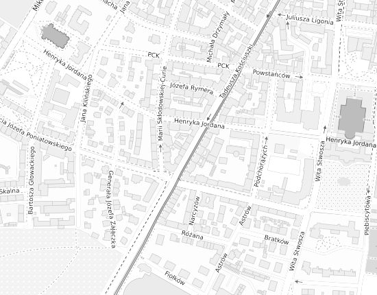Mapa z adresem organizacji
