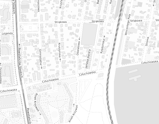 Mapa z adresem organizacji