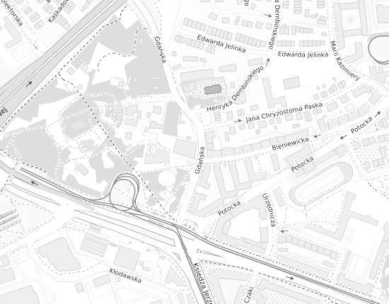Mapa z adresem organizacji
