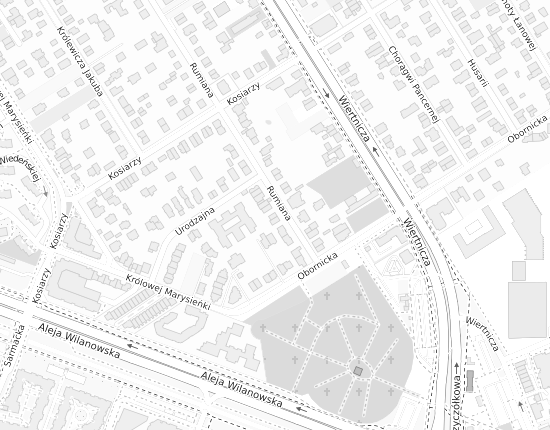 Mapa z adresem organizacji