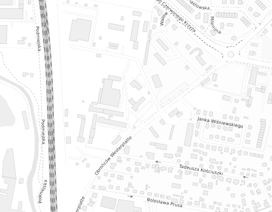 Mapa z adresem organizacji