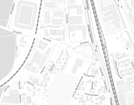 Mapa z adresem organizacji