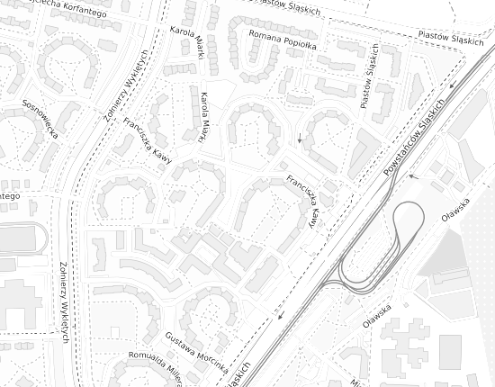 Mapa z adresem organizacji