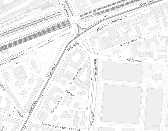 Mapa z adresem organizacji