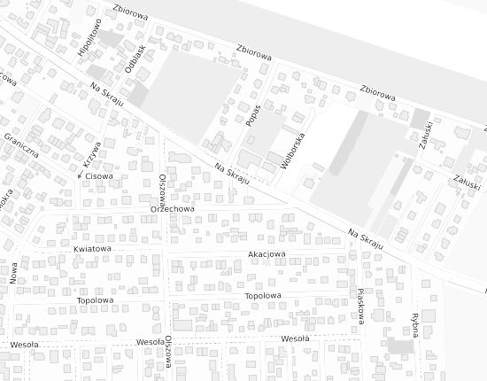 Mapa z adresem organizacji