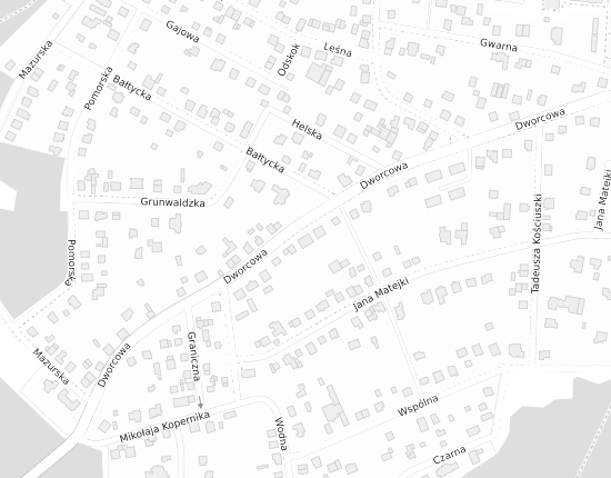 Mapa z adresem organizacji