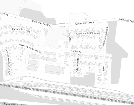 Mapa z adresem organizacji