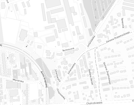 Mapa z adresem organizacji